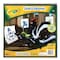 Crayola Animal Animations Wirebound Sketchpad, Unruled, Gold/Green Cover, 40 White 9 x 9 Sheets 99-3404 - alternate 1